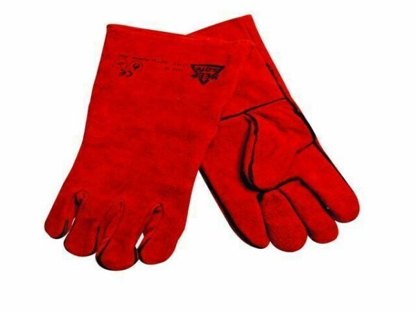 GAUNTLETS WELDERS RED SIZE 10  CAT2