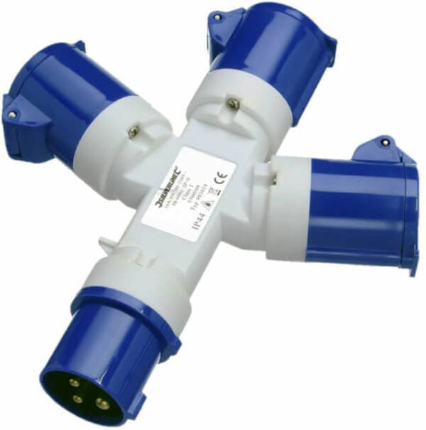 SPLITTER 3WAY IP44 16A 240V