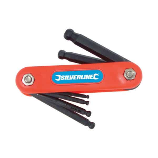 KEY HEX 2.5-10MM FLD 7PCS