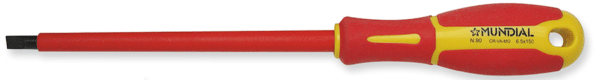 SCREWDRIVER ISOL. SLOT 2.5X75