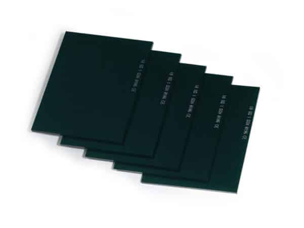 GLASS FILTER 108 X 82MM DIN 9