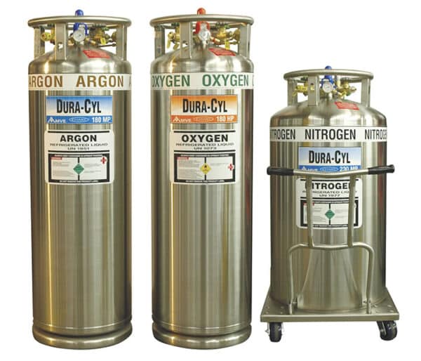 Pressurized  Cryogenic Cylinders